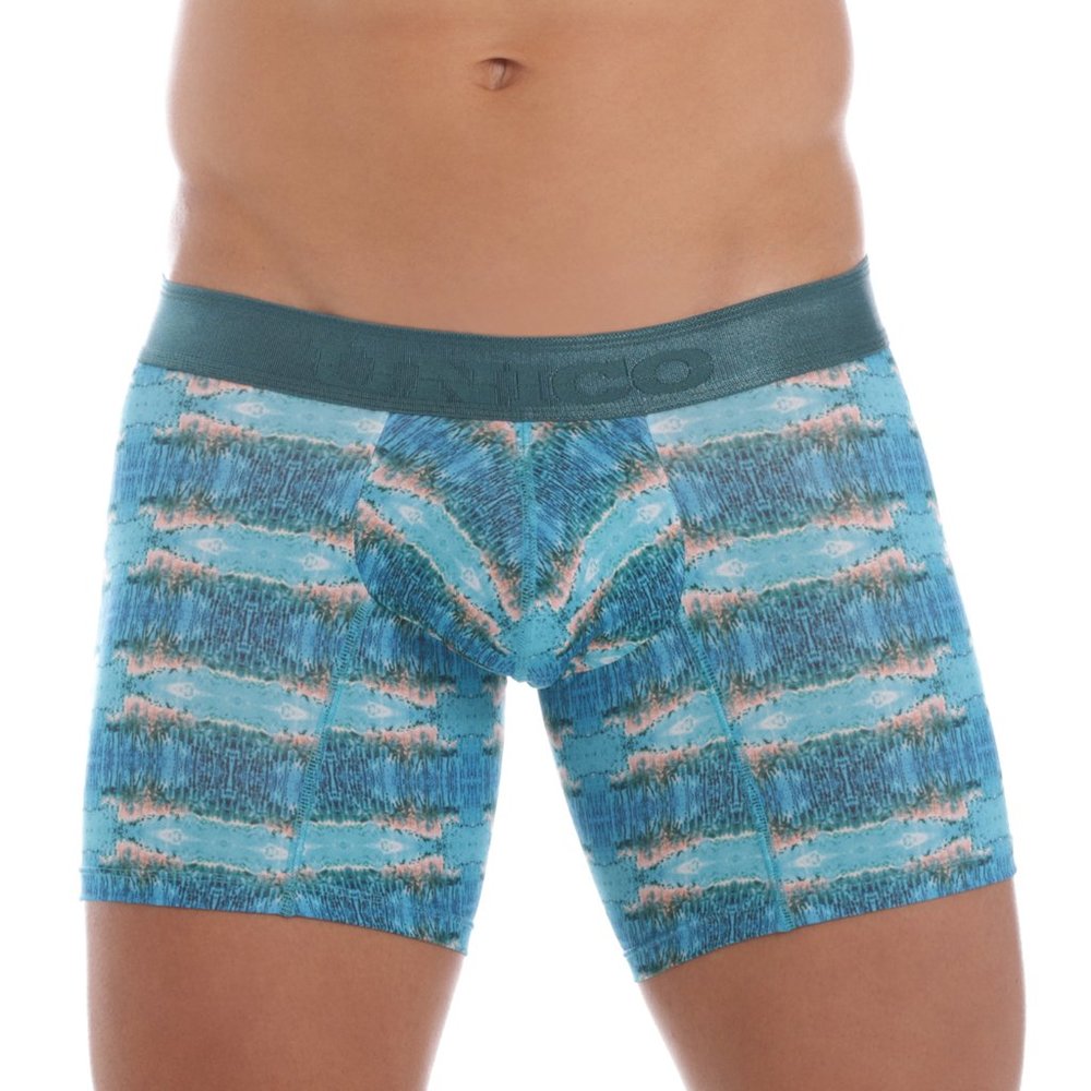 Mundo Unico 20070100231 Waterfront Boxer Briefs Color 63-Blue